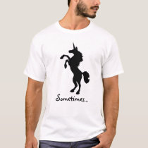 Rearing Unicorn t-shirts