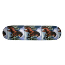 Rearing Unicorn Skateboard