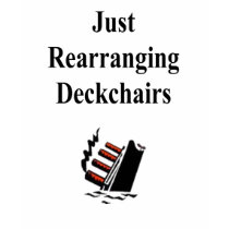 Rearranging Deckchairs (w/image) t-shirts