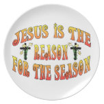 Reason For The Season Easter Dinner Plates