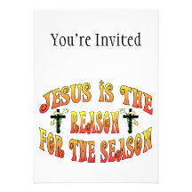 Reason For The Season Easter Personalized Invite