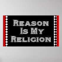 Reason Is My Religion Poster