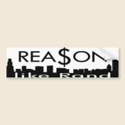 Reason Like Rand Bumper  Sticker