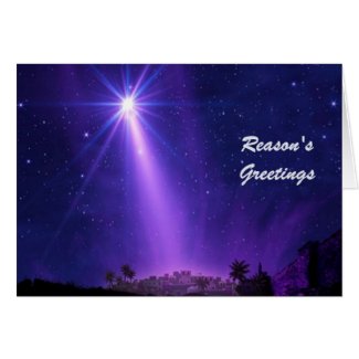 Reason's Greetings Greeting Card