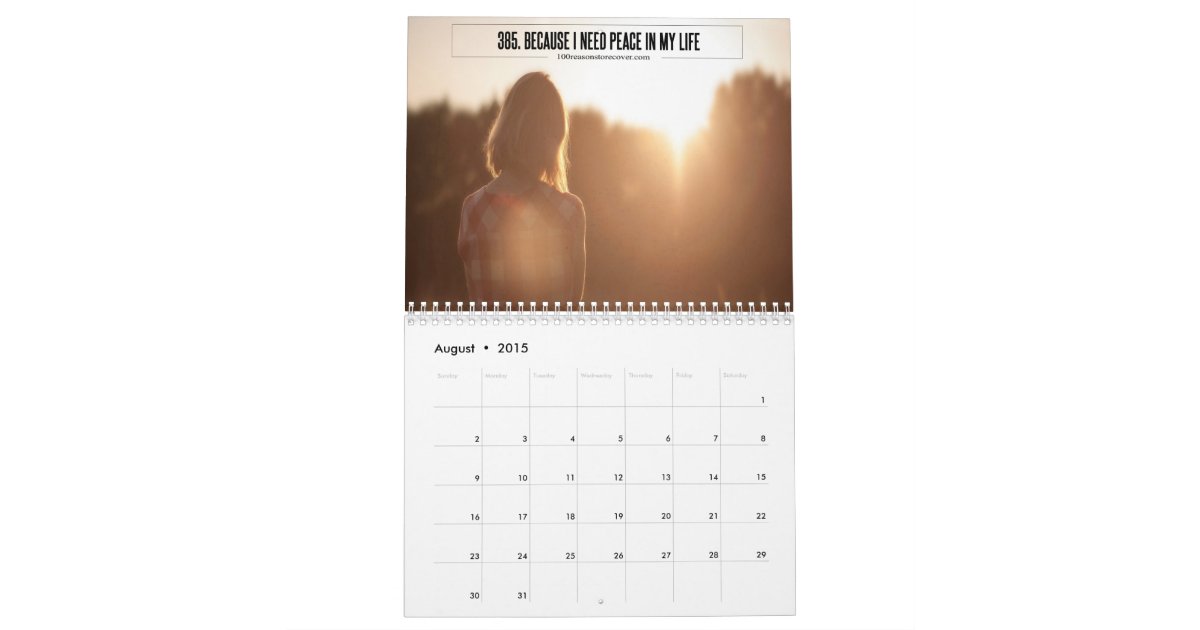 Reasons To Recover Calendar 2015 Zazzle reasons-to-recover-calendar-2015-zazzle