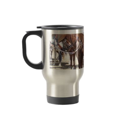 "Reata" & "Spade" featured on Stainless Mug by tbarcequine