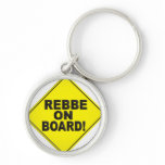 Rebbe on Board Key Chains