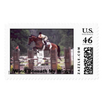 RebeccaandBailey, Wind Beneath My Wings postage