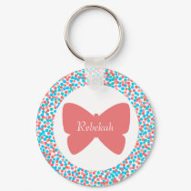 Rebekah Butterfly Dots Keychain - 369