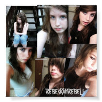 REBEKKAHREBEL! poster posters by bekkii111 REBEKKAHREBEL! poster posters