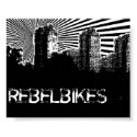 Rebel Bikes City Poster posters by krisandm Rebel Bikes City Poster posters