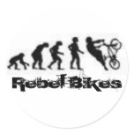 Rebel Bikes Evolution Sticker