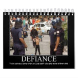 Rebel Defiance Calendar