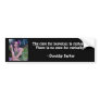 Rebel Fairy Bumper Stickers