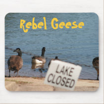 Rebel Geese mousepads