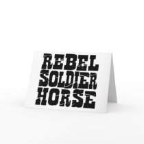 REBEL GREETING CARD