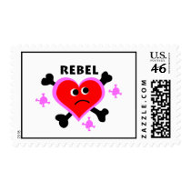 rebel heart. postage
