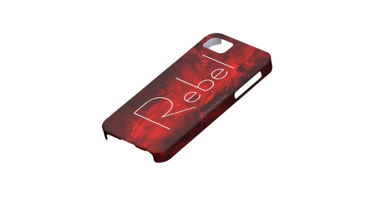 Rebel Iphone 5 Case Zazzle