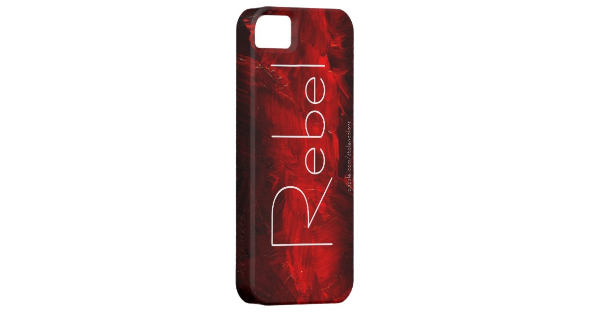 Rebel Iphone 5 Case Zazzle