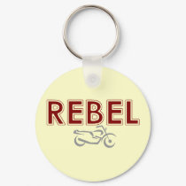 Rebel Keychain by turtlepig Rebel Keychain