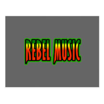 Rebel Music Postcard