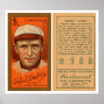 Rebel Oakes Cardinals Baseball 1911 posters