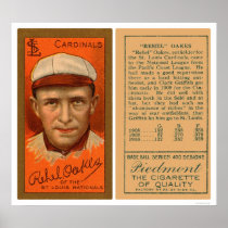 Rebel Oakes Cardinals Baseball 1911 Posters