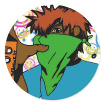 Rebel Rock sticker by ArtIsUnderground Rebel Rock sticker