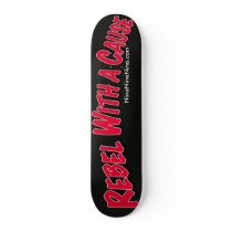 rebel skateboard by NinaRocks rebel skateboard