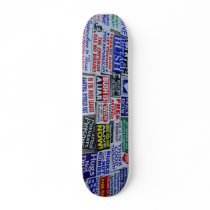 Rebel Talk 1 skateboards by hamchuck1 Rebel Talk 1 skateboards