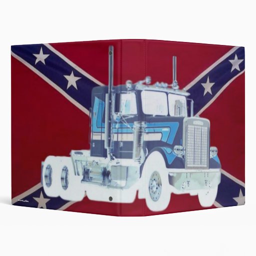 Rebel Truck Avery Binder Zazzle