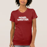 rebel writer women's petite t-shirt