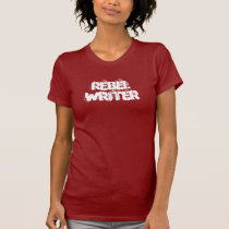 rebel writer women's petite t-shirt t-shirts