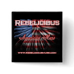 Rebelicious American Hero Pin