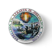 Rebellion Pinback buttons