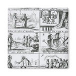 Rebellion, the effect of monasteries fridge magnet