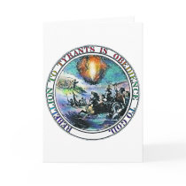 Rebellion To Tyrants Is Obedience To God. cards by zaviproducts Rebellion To Tyrants Is Obedience To God. cards