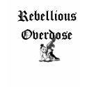 Rebellious Over dose Machine gun girl tee t-shirts