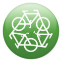 ReBicycle Green stickers by ColorMeHappy ReBicycle Green stickers