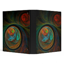 Rebirth Abstract Art Binder
