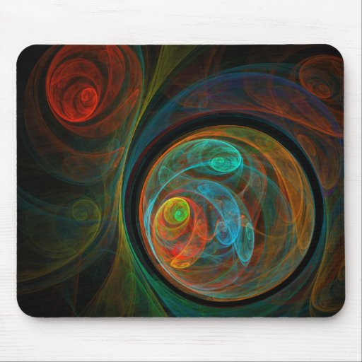 Rebirth Abstract Art Mousepad