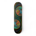 Rebirth Abstract Art Skateboard skateboard