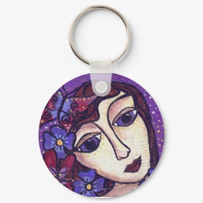 Rebirth Keychain by BeMusedArt