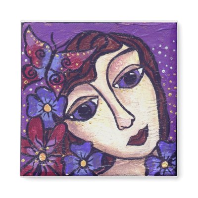 Rebirth Magnet by BeMusedArt