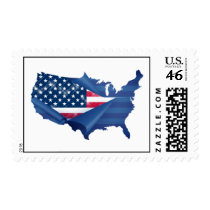 Rebirth of America Postage postage