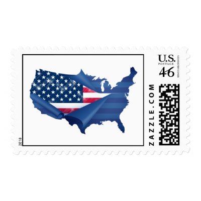 Rebirth of America Postage by tshirtdujour