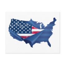 Rebirth of America Postcard