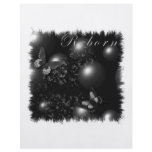 Reborn Butterflies Christian Art Black White Flyer