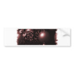 Reborn Butterflies Christian Art Red Bumper Stickers