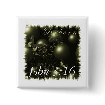 Reborn Christmas Green Pin buttons